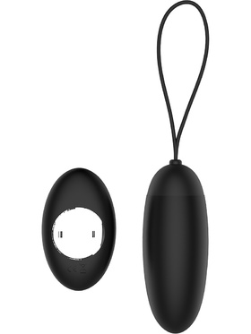 Dream Toys: Pleasure Eggs, Remote Dusky Pleaser, svart