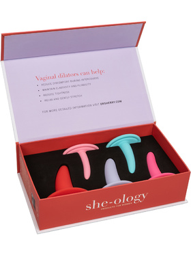 California Exotic: She-ology, 5-Piece Wearable Vaginal Dilator Set