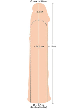 You2Toys: Silicone Extension, lys