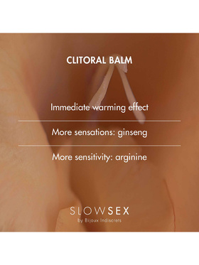 Bijoux Indiscrets: Slow Sex, Clitoral Balm, 10 ml