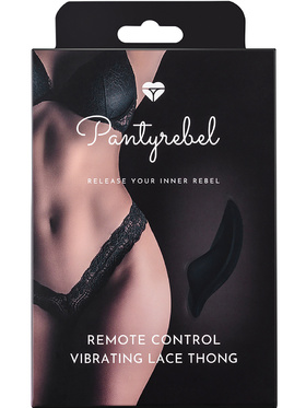 Pantyrebel: Remote Control Vibrating Lace Thong