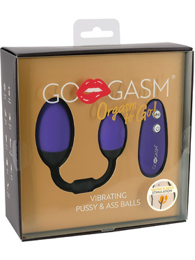 GoGasm: Vibrating Pussy & Ass Balls, lilla