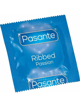 Pasante Ribbed Passion: Kondomer, 144 stk