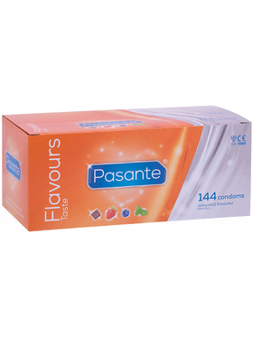 Pasante Flavours Taste: Kondomer, 144 stk