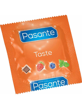 Pasante Flavours Taste: Kondomer, 144 stk