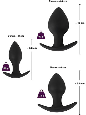 Black Velvets: Anal Trainer Set