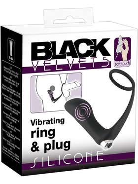 Black Velvets: Vibrating Ring & Plug
