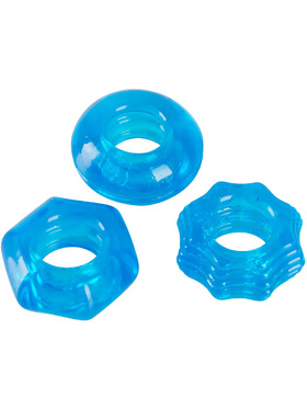You2Toys: Stretchy Cock Ring Set, 3 stk