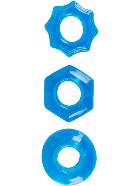 You2Toys: Stretchy Cock Ring Set, 3 stk