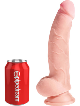 King Cock: Triple Density Cock with Balls, 24 cm