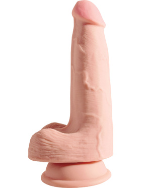 King Cock: Triple Density Cock with Balls, 19 cm