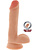 Toy Joy: Get Real, Dual Density Dildo, 17 cm