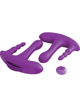 3Some: Rock N' Ride, Silicone Vibrator, lilla