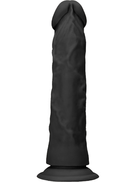 RealRock Skin: Realistic Dildo, 27 cm, svart