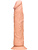 RealRock Skin: Realistic Dildo, 27 cm, lys