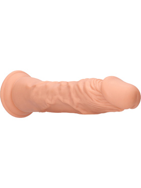 RealRock Skin: Realistic Dildo, 27 cm, lys