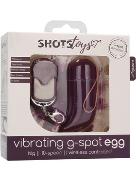 Shots Toys: G-Spot Egg, large, lilla