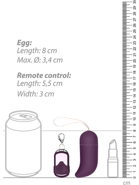Shots Toys: G-Spot Egg, large, lilla