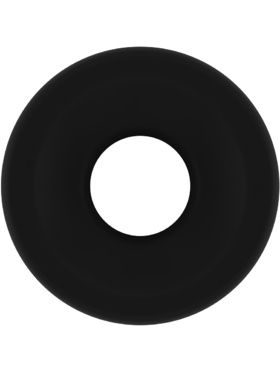Sono: Large Hollow Tunnel Butt Plug No. 51, svart