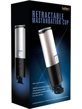 Leten: X-9 Retractable Masturbation Cup