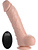 Loadz: Vibrating Squirting Dildo, 22cm, lys hudtone