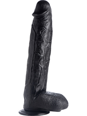 XR Brands: Raging Rhino Veiny Dong, 45 cm, svart