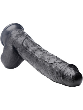 XR Brands: Raging Rhino Veiny Dong, 45 cm, svart