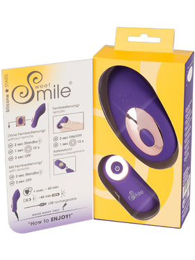 Sweet Smile: Remote Controlled Panty Vibrator, lilla