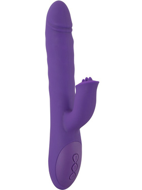 Sweet Smile: Thrusting & Rotating Pearl Vibrator