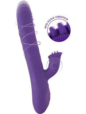 Sweet Smile: Thrusting & Rotating Pearl Vibrator