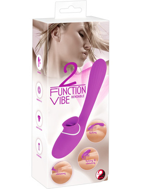 You2Toys: 2 Function Bendable Vibe