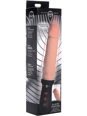 XR Master Series: 8X Auto Pounder, Thrusting Dildo, lys