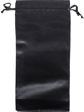Satin Oppbevaringspose, 45 x 19.5 cm, svart