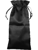 Satin Oppbevaringspose, 45 x 19.5 cm, svart