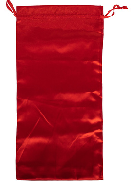 Satin Oppbevaringspose, 45 x 19.5 cm, rød