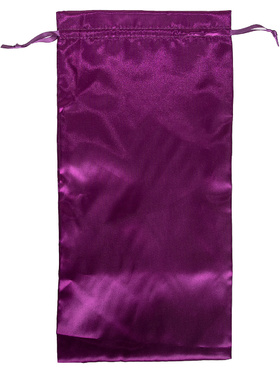 Satin Oppbevaringspose, 45 x 19.5 cm, lilla