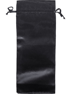 Satin Oppbevaringspose, 37 x 14.5 cm, svart