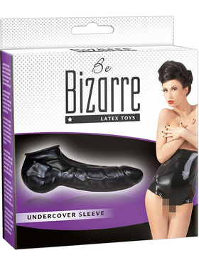 You2Toys: Be Bizarre, Black Latex Penis Sleeve