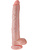 King Cock: Cock with Balls, 38 cm, lys