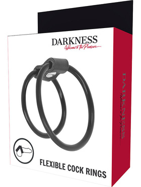 Darkness: Duo Flexible Cock Rings