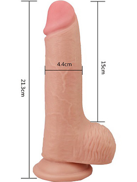 LoveToy: Skinlike Soft Dong, 21 cm