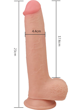 LoveToy: Skinlike Soft Dong, 23 cm