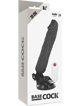 BaseCock: Realistic Vibrator, svart