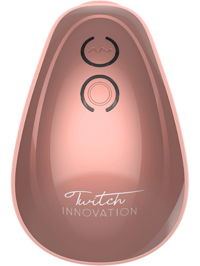 Innovation: Twitch, Hands-Free Suction & Vibration Toy, rosegull