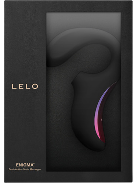 LELO: Enigma, Dual-Action Sonic Massager, svart