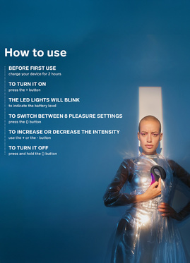 LELO: Enigma, Dual-Action Sonic Massager, lilla