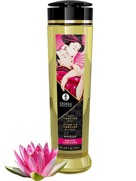 Shunga: Erotic Massage Oil, Amour Sweet Lotus, 240 ml