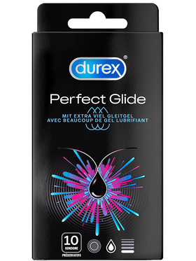 Durex: Perfect Glide Condoms, 10 stk