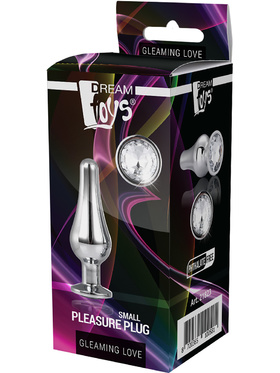 Dream Toys: Gleaming Love, Pleasure Plug Small, sølv