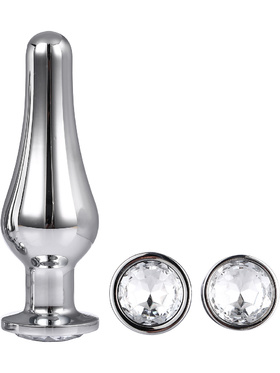 Dream Toys: Gleaming Love, Pleasure Plug Set, sølv